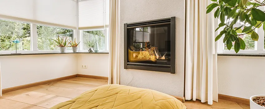 Residential Fireplace Ceramic Glass Installation in Scarsdale, NY