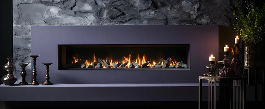 Ember Bed for Ventless Gas Fireplace in Scarsdale, NY